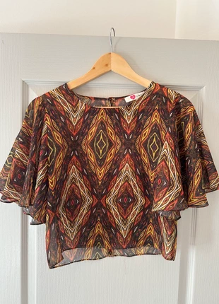 Blouse motif coloré, brand: Koton, condition: Very good, size: S / 36 / 8, €3.50, €4.38 includes Buyer Protection