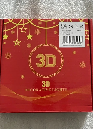 🎄 3D Decorative Hanging Light – Festive Bell Design Battery Operated LED Glow, brand: SA Products, condition: New with tags, £6.99, £8.04 includes Buyer Protection