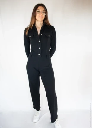 107DPR - Combinaison noire, M, made in France, brand: Vintage, condition: Very good, size: M / 38 / 10, €19.99, €21.69 includes Buyer Protection Pro
