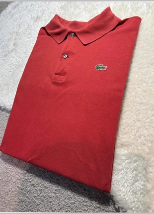 Polo Lacoste rouge classique manches courtes 345N, marque: Lacoste, état: Très bon état, taille: XXL, 22,50 €, 24,33 € Protection acheteurs (Pro) incluse