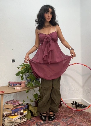 Tull top / dress, marca: Sanfor, estado: Muy bueno, tamaño: S / 36 / 8, 14,00 €, 15,40 € Protección al comprador incluida