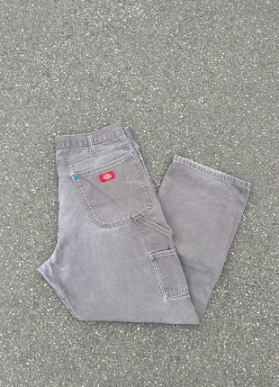 Pantalon dickies single knee workwear baggy gris vintage - Taille 36x30, marque: Dickies, état: Très bon état, taille: W36 | FR 46, 25,00 €, 26,95 € Protection acheteurs (Pro) incluse