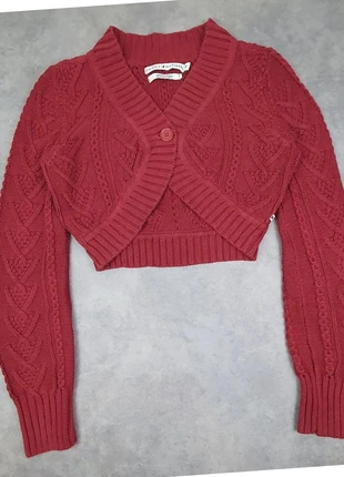 Bolero bordeaux Marque Tommy Hilfiger Taille S Femme, brand: Tommy Hilfiger, condizioni: Ottime, taglia: S / IT 40 / EU 36, €29.00, €31.15 include la Protezione acquisti Pro