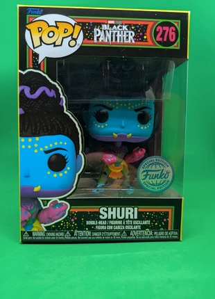 Funko POP Marvel 276 Shuri black light special edition, marque: Funko, état: Très bon état, taille: Taille unique, 12,00 €, 13,30 € Protection acheteurs incluse