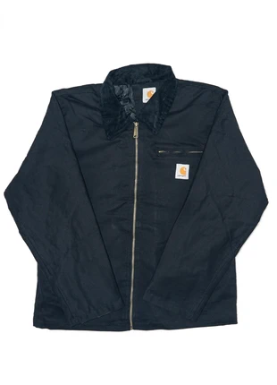 Carhartt Detroit Jacket negra Made in USA con forro acolchado (talla XL), marque: Carhartt, état: Très bon état, taille: XL, 62,00 €, 65,80 € Protection acheteurs incluse
