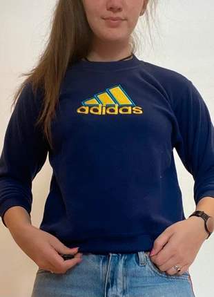 Vintage 90’s Adidas spell out embroidered deadstock new with tags sweatshirt., brand: adidas, condition: New with tags, size: XXS / 32 / 4, €12.50, €13.83 includes Buyer Protection