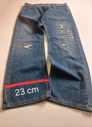 Jeans nuovo straight-baggy fit  - Taglia 48 - Denim  Blu - Y2K Style Faded, marque: Levi's, état: Neuf avec étiquette, taille: W38 | FR 48, 39,95 €, 42,65 € Protection acheteurs incluse