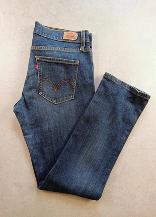 Pantalon Jean vintage Levi's 513 Boyfriend bleu/marine taille 40 FR, marke: Levi's, zustand: Sehr gut, größe: L / 40 / 12, 24,90 €, 26,85 € inklusive Vinted-Käuferschutz