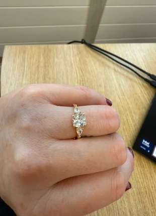 Gorgeous Cubic Zirconia Ring – Elegant, Radiant & Timeless, brand: C’est Bijoux, condition: Very good, size: 17.3 mm / N½, £9.00, £10.15 includes Buyer Protection Pro