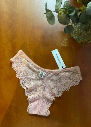 Tanga rose poudré dentelle, marque: Manoukian, état: Neuf avec étiquette, taille: S / 36 / 8, 5,50 €, 6,48 € Protection acheteurs incluse