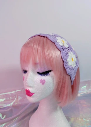Kawaii fairykei morikei cottagecore decora daisy flowers headdress, marque: COQUETTE, état: Neuf avec étiquette, 3,00 €, 3,85 € Protection acheteurs incluse