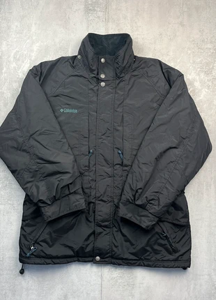 CJ32 - Veste matelassé Columbia noir logo brodé - Taille L, merk: Columbia, staat: Heel goed, maat: L, € 29,99, € 32,19 inclusief Kopersbescherming Pro