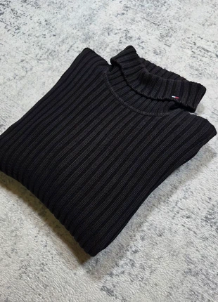 🖤 Pull col roulé Tommy Hilfiger Denim L Vintage Old Money, marca: Tommy Hilfiger, estado: Muito bom, tamanho: L / 40 / 12, €49.95, €53.15 inclui Proteção do Comprador Pro