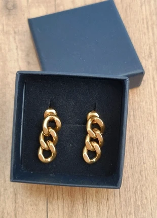 Goudkleurige oorbellen Stainlesssteel, état: Neuf sans étiquette, 3,95 €, 4,85 € Protection acheteurs (Pro) incluse