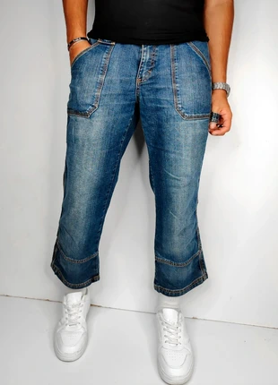 Jean pantacourts bleu esprit T.42, marque: Esprit, état: Très bon état, taille: L, 12,00 €, 13,30 € Protection acheteurs (Pro) incluse