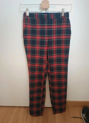 Pantalon tartan, marke: Zara, zustand: Neu, größe: XS / 34 / 6, 2,50 €, 3,33 € inklusive Vinted-Käuferschutz