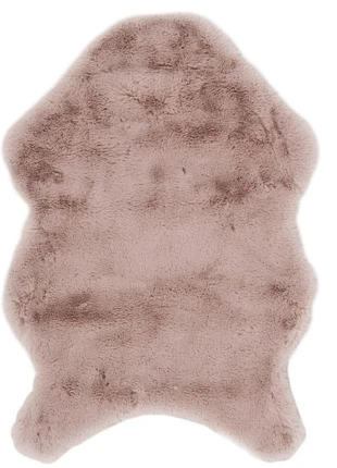 Tapis Forme Peau Fausse Fourrure Poil Fin Rose Poudre Polyester H2 x 60 x 90 cm, marca: The Home Deco Factory, estado: Novo com etiquetas, tamanho: Outro, €20.00, €21.70 inclui Proteção do Comprador Pro
