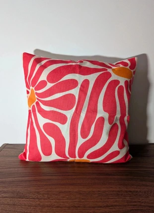 Housse de coussin style vintage à grandes fleurs roses style dopamine, chic & bohème 45x45cm, marque: Boutique Bohéme, état: Neuf sans étiquette, taille: 45 x 45 cm, 11,00 €, 12,25 € Protection acheteurs incluse