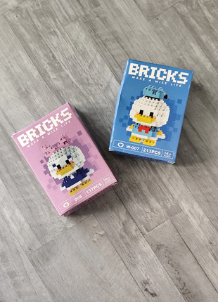 🦆💜 Donald et Daisy DUCK en lot - le couple Disney en miniblocs, marke: Nanoblock, zustand: Neu, mit Etikett, größe: Einheitsgröße, 10,00 €, 11,20 € inklusive Vinted-Käuferschutz