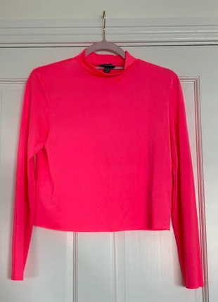 Penneys Long Sleeve High Neck Crop Top, brand: Primark, condition: Very good, size: L / 40 / 12, €1.50, €2.28 includes Buyer Protection