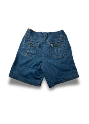 Short Jeans Liberty - Lee - 16 M - Bleu Denim, merk: Lee, staat: Heel goed, maat: M / 38 / 10, € 9,00, € 10,15 inclusief Kopersbescherming