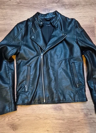 Blouson Perfecto Noir – Style Rock & Intemporel, brand: Celio, condition: Very good, size: S, €19.00, €20.65 includes Buyer Protection