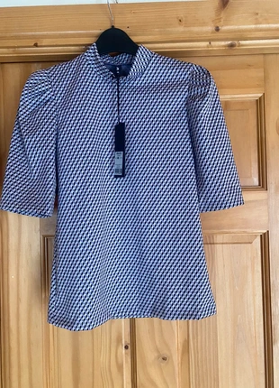 Purple blouse puff shoulders, brand: Shoeby, condition: New with tags, size: M / 38 / 10, €6.00, €7.00 includes Buyer Protection