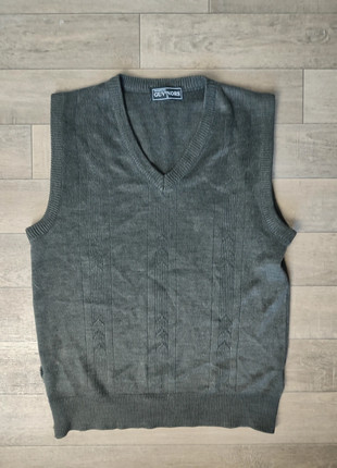Vintage Guv'nors V-Neck Sweater Vest - Size S, marque: Guv’Nors, état: Satisfaisant, taille: S, 6,00 €, 7,00 € Protection acheteurs incluse
