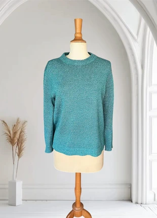 Pull hiver bleu vintage femme, zustand: Gut, größe: L / 40 / 12, 9,00 €, 10,15 € inklusive Vinted-Käuferschutz