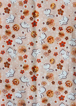 Tissu coton imprimé lapins ~ 75cm x 70cm, marque: Okeo-tex, état: Neuf sans étiquette, 3,99 €, 4,89 € Protection acheteurs (Pro) incluse