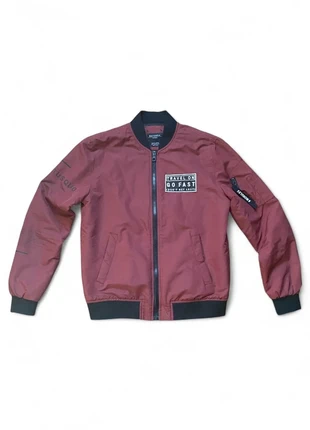 Veste bomber Bershka bordeaux| Taille M, brand: Bershka, condition: Very good, size: M, €3.00, €3.85 includes Buyer Protection