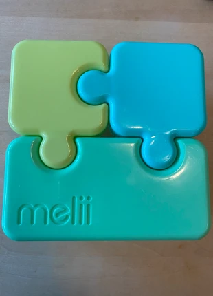 Puzzle Lunch Box from Melli – Set of 3 Containers, merk: Melli, staat: Heel goed, € 2,00, € 2,80 inclusief Kopersbescherming