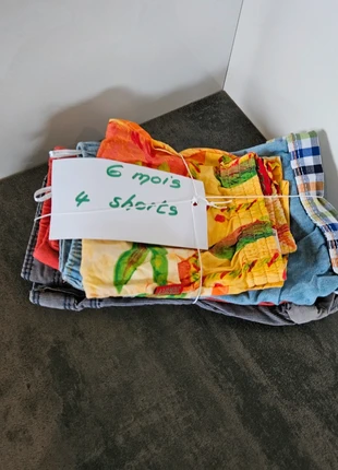 Shorts taille 6 mois,lot de 4, staat: Goed, maat: 6-9 maanden / 68 cm, € 3,90, € 4,80 inclusief Kopersbescherming Pro