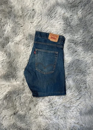 Short en Jean Levi's Red Tab Bleu W32 SH063, merk: Levi's, staat: Heel goed, maat: W32 | FR 42, € 16,00, € 17,50 inclusief Kopersbescherming Pro