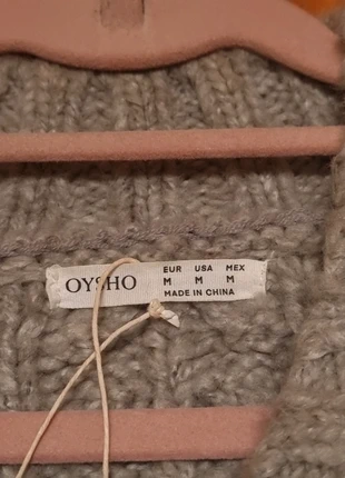 Cable knit jumper sweater light green sage from Oysho, marca: Oysho, estado: Muito bom, tamanho: M / 38 / 10, €8.00, €9.10 inclui Proteção do Comprador