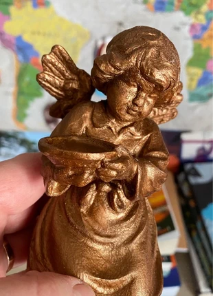 Petite ange de noel deco en bois peint, marca: pas de marque, estado: Bueno, 3,00 €, 3,85 € Protección al comprador incluida