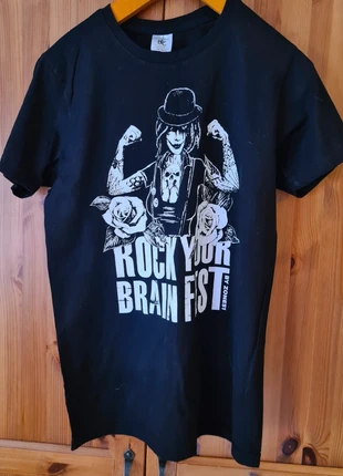 Band T-shirt Rock Your Brain Fest 2018 Zone 51, brand: B&C, condition: Very good, size: S, €4.00, €4.90 includes Buyer Protection