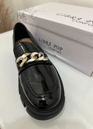 Mocassins verni semelle crantée libra pop confort, marque: LIBRA POP, état: Neuf avec étiquette, taille: 38, 24,99 €, 26,94 € Protection acheteurs (Pro) incluse
