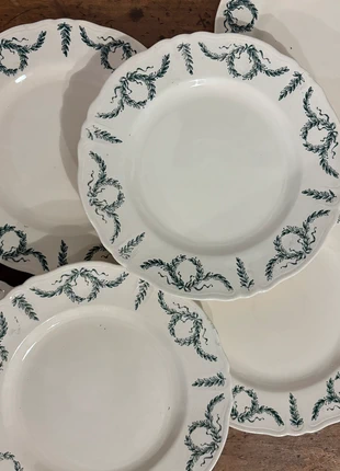 Assiettes plate - Longwy - Villey, brand: ancien, condizioni: Buone, €15.00, €16.45 include la Protezione acquisti Pro