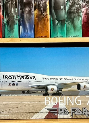 Revell kit iron Maiden avión 49cm boeing 747-400 ed force one 85 piezas nuevo, brand: Iron Maiden, condizioni: Nuovo con cartellino, taglia: Taglia unica, €52.00, €55.30 include la Protezione acquisti Pro