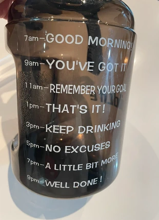 Large Gym Motivational Water Bottle 2L, brand: quifit, condition: New without tags, £10.00, £11.20 includes Buyer Protection