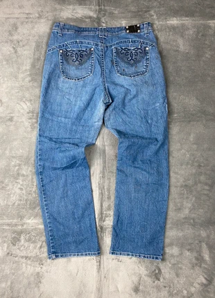 Jean droit y2k hip-hop bleu taille l femme, marca: Vintage Dressing, estado: Bom, tamanho: L / 40 / 12, €8.00, €9.10 inclui Proteção do Comprador