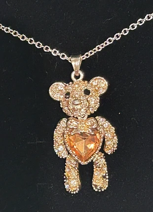 Vintage cute Articulated Teddy Bear Pendant Necklace, condition: New without tags, £15.00, £16.45 includes Buyer Protection Pro