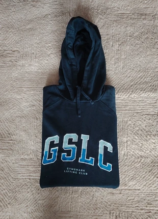 Sweat à capuche Gymshark Lifting Club Bleu, merk: Gymshark, staat: Heel goed, maat: M, € 19,99, € 21,69 inclusief Kopersbescherming