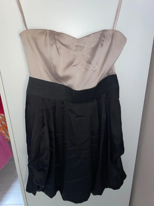 Robe rose et noire H&M 38 - photo numéro 2