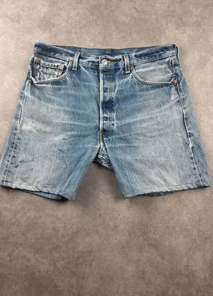 Short en jean Levi's 501 bleu taille L homme - W35 coupe droite - SHO0382, brand: Levi's, condition: Good, size: L, €1.00, €1.75 includes Buyer Protection Pro