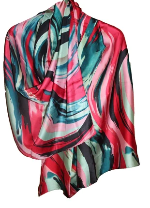 idéal cadeau a tout petit prix écharpe tissu effet toucher soie 190 x 85 cms, brand: hippie bohème, condition: Very good, €12.50, €13.83 includes Buyer Protection