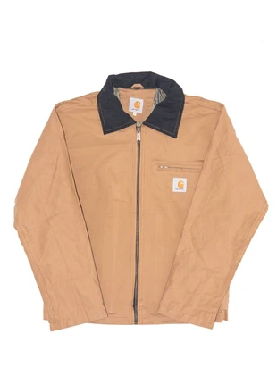 Carhartt Detroit Jacket marrón con cuello de pana negro (talla L), marque: Carhartt, état: Très bon état, taille: L, 88,00 €, 93,10 € Protection acheteurs incluse