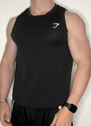 Gymshark Vital Light Tank noir - Taille M, marque: Gymshark, état: Très bon état, taille: M, 16,00 €, 17,50 € Protection acheteurs (Pro) incluse