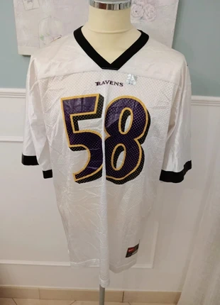 Jersey NFL Baltimora Ravens taglia L, marke: Nike, zustand: Sehr gut, größe: L, 32,00 €, 34,30 € beinhaltet Vinted-Käuferschutz Pro